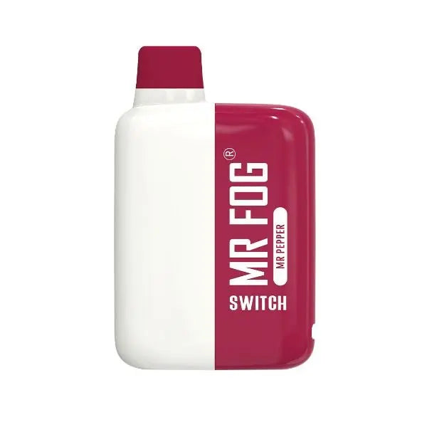 Best Deal Mr. Fog Switch SW5500 Rechargeable Disposable Vape 15mL 10 Pack Mr. Pepper