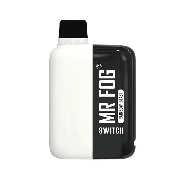 Best Deal Mr. Fog Switch SW5500 Rechargeable Disposable Vape 15mL 10 Pack Rainbow Blast
