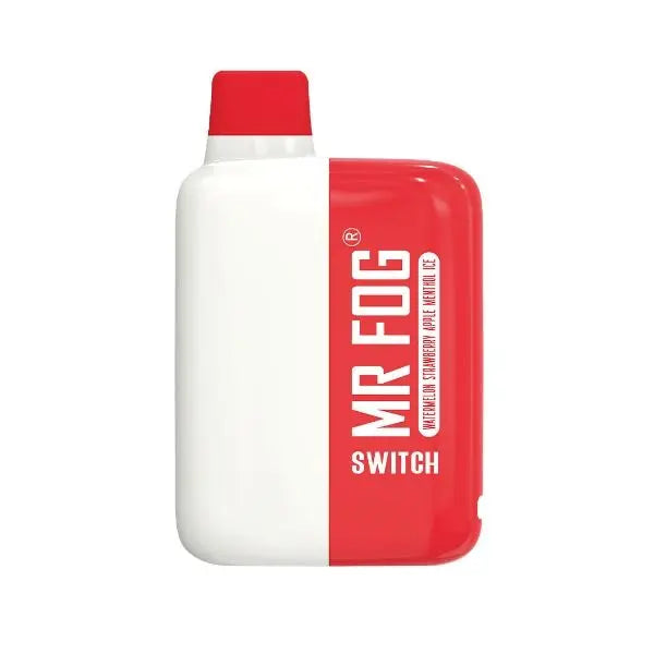 Best Deal Mr. Fog Switch SW5500 Rechargeable Disposable Vape 15mL 10 Pack Watermelon Strawberry Apple Menthol Ice