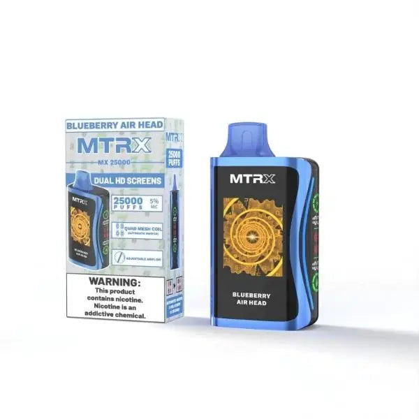 MTRX MX 25000 Rechargeable Disposable Vape 20mL 5 Pack