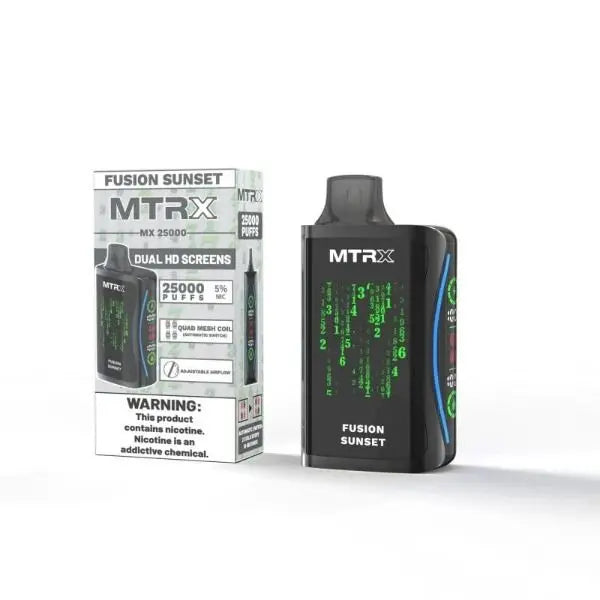MTRX MX 25000 Rechargeable Disposable Vape 20mL 5 Pack