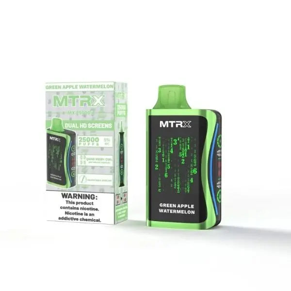 MTRX MX 25000 Rechargeable Disposable Vape 20mL 5 Pack
