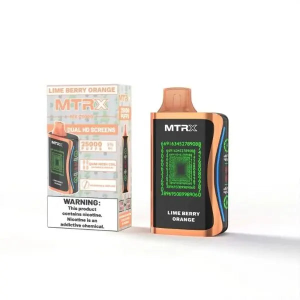 MTRX MX 25000 Rechargeable Disposable Vape 20mL 5 Pack