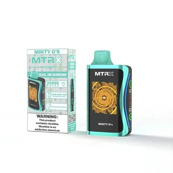 MTRX MX 25000 Rechargeable Disposable Vape 20mL 5 Pack