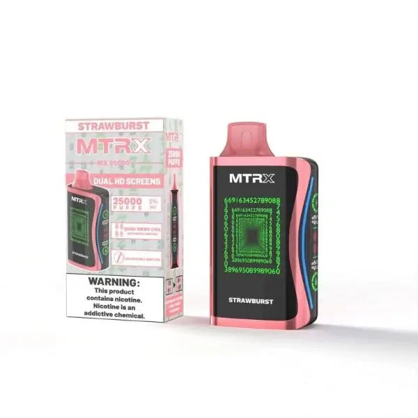 MTRX MX 25000 Rechargeable Disposable Vape 20mL 5 Pack