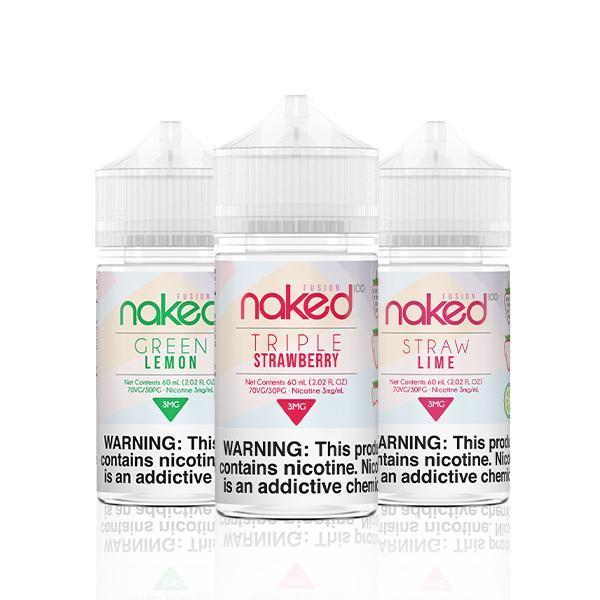 Best Deal Naked 100 60mL Vape Juice Best Flavors Green Lemon Triple Strawberry Straw Lime