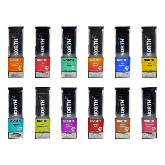 North 5000 Puffs 10mL Disposable Vape 10mL Best Flavors