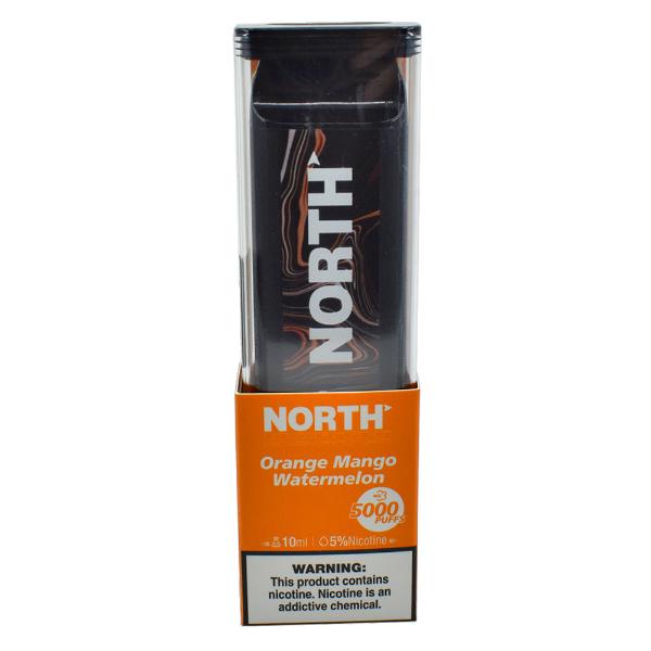 North 5000 Puffs 10mL Disposable Vape 10mL Best Flavor Orange Mango Watermelon