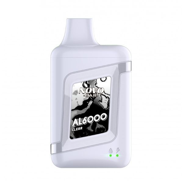 Novo Bar al6000 clear al6000 puffs vape flavors