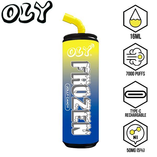 Oly Frozen 7000 Puffs Disposable-10-Pack Jolly Candy