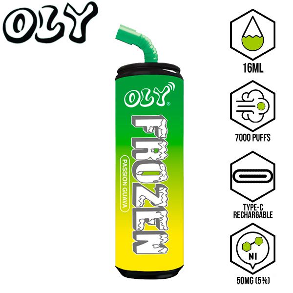 Oly Frozen 7000 Puffs Disposable 10-Pack