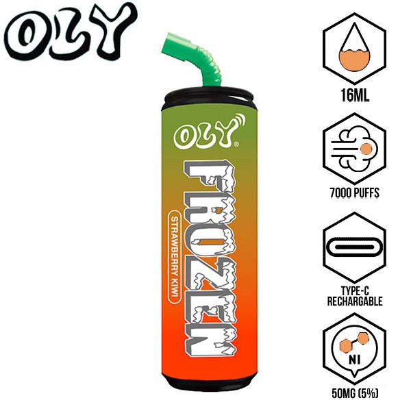Oly Frozen 7000 Puffs Disposable 10-Pack