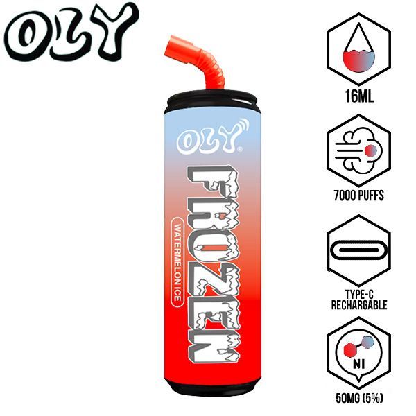 Oly Frozen 7000 Puffs Disposable 10-Pack