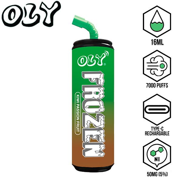Oly Frozen 7000 Puffs Disposable 10-Pack