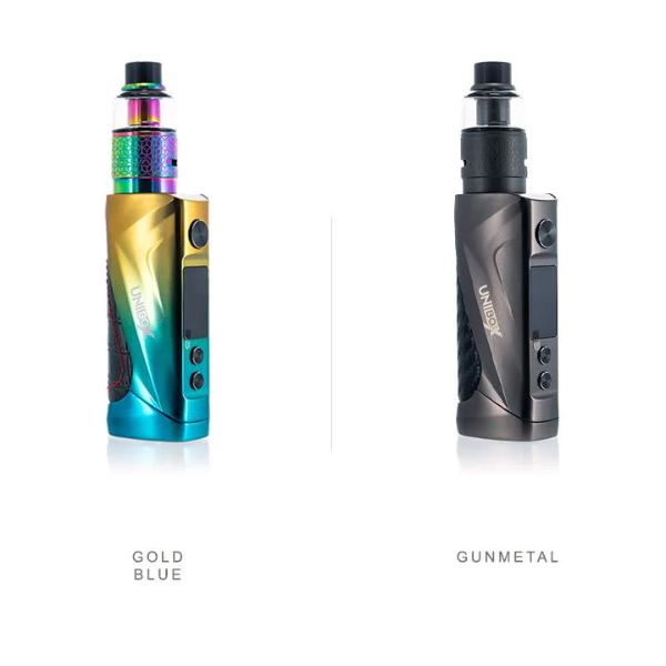 Silver Blue & Gold Purple OXVA & VAPX Unibox PnM Kit Bulk Deal!