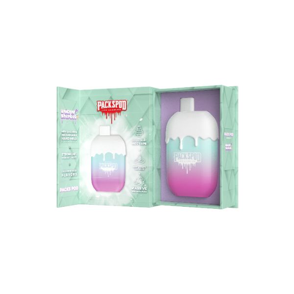 Packpods 5000 Puff Disposable Unicorn Sherbet