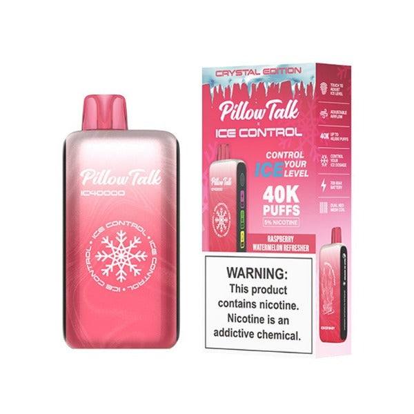Best Deal Pillow Talk IC40000 Disposable Crystal Edition - Raspberry Watermelon Refresher