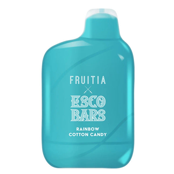 Best Deal Fruitia x Esco Bars 6000 Puffs Single Disposable Vape 15mL - Rainbow Cotton