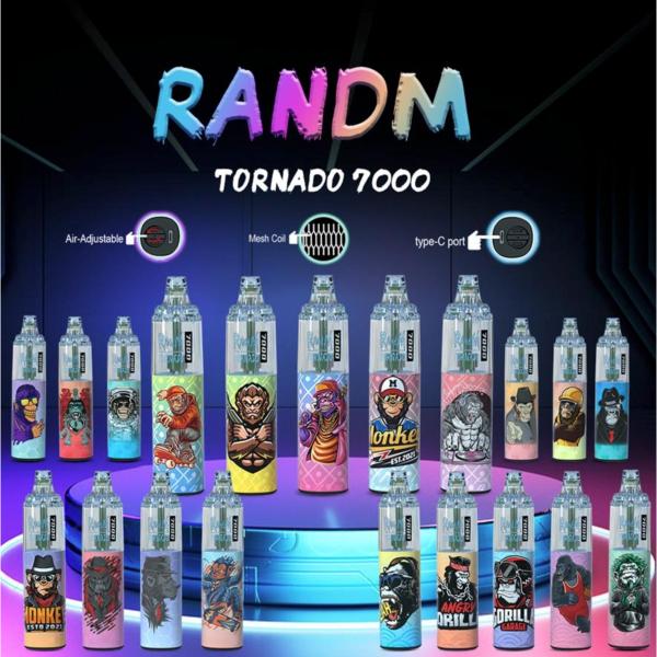 RandM Tornado 7000 Puffs Disposable 10 Pack - $16.20 eJuices.co RandM Tornado 7000 Puffs Disposable 10 Pack - $16.20 eJuices.co