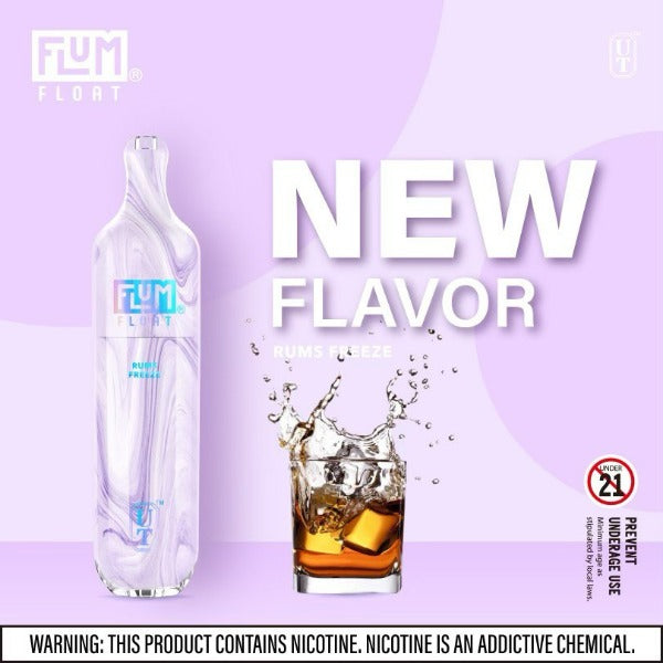 Flum Float 3000 Puffs Disposable Vape 10-Pack Rums Freeze