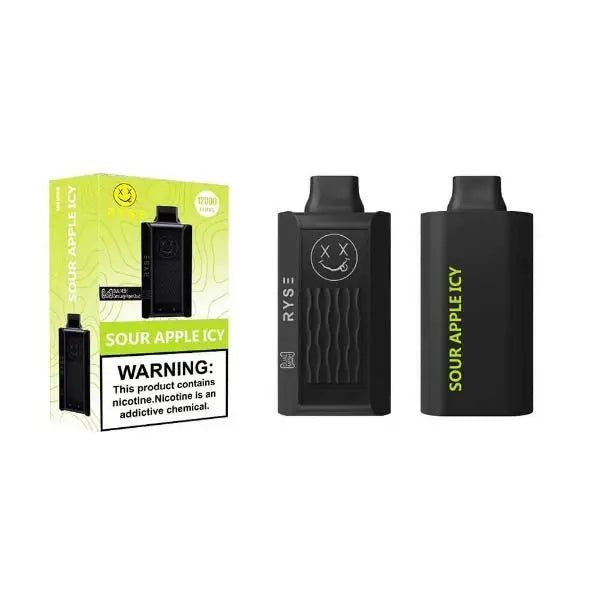 are disposable vapes rechargeable RYSE 12000 Puffs Rechargeable Disposable Vape 18mL