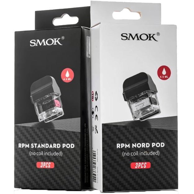 SMOK RPM40 Pod No Coil 3 Pack - $2.42 eJuices.co SMOK RPM40 Pod No Coil 3 Pack - $2.42 eJuices.co