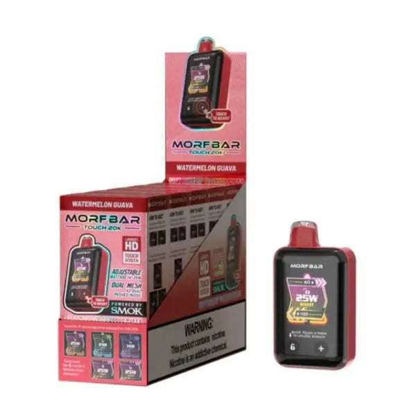 Best Deal SMOK Morf Bar Touch 20k Rechargeable Disposable Vape - Watermelon Guava