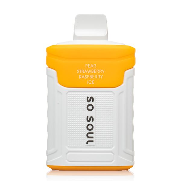 So Soul Y6000 6000 Puffs Disposable Vape 14mL 10 Pack Best Flavor Pear Strawberry Raspberry Ice