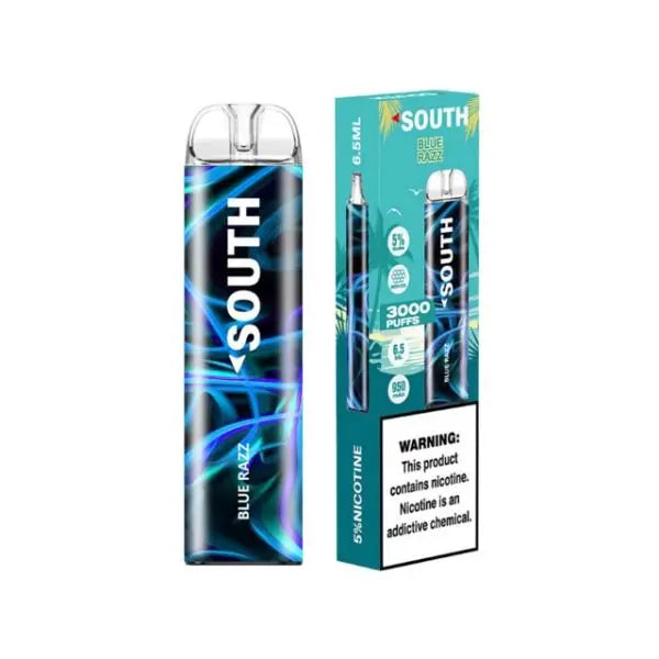 Best Deal South by North 3000 Puffs Disposable Vape 6.5mL Blue Razz