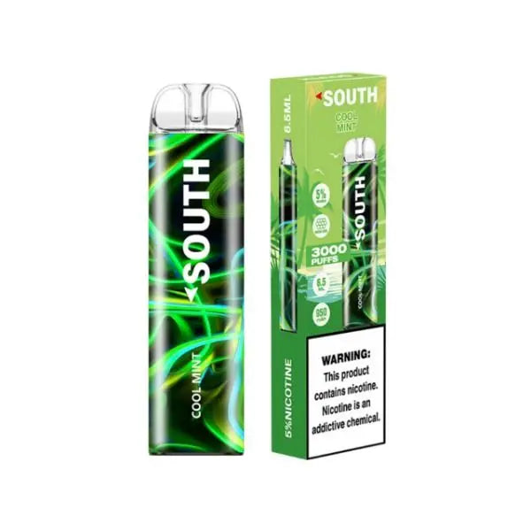 Best Deal South by North 3000 Puffs Disposable Vape 6.5mL Cool Mint