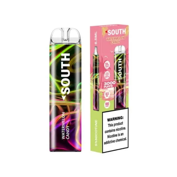 Best Deal South by North 3000 Puffs Disposable Vape 6.5mL Watermelon Candy