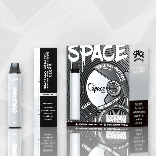 Clear Space Max 4500 Puffs Mesh Disposable