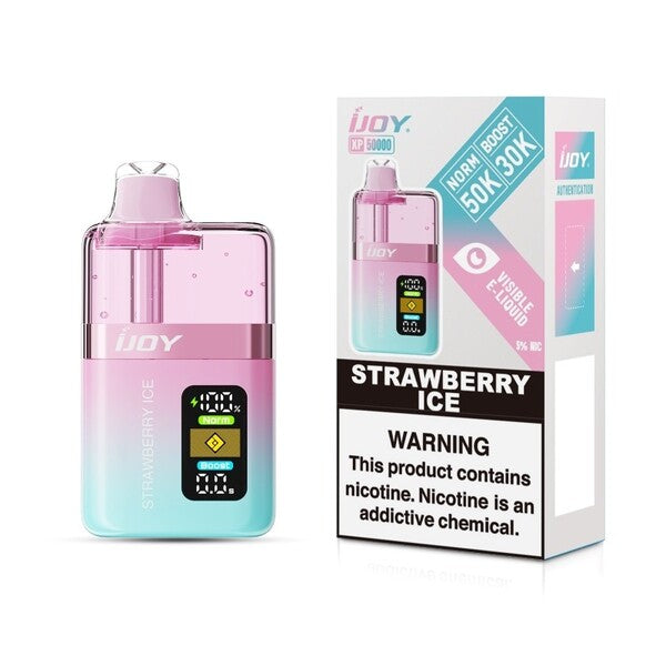 iJoy XP50K 50,000 Puffs Disposable Vape 5-Pack - Strawberry Ice
