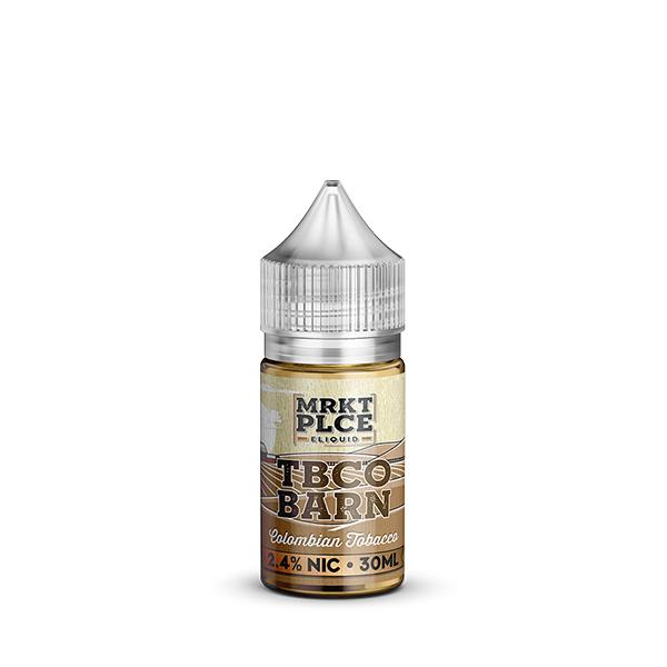 Tbco barn Colombian tobacco vape 30ml