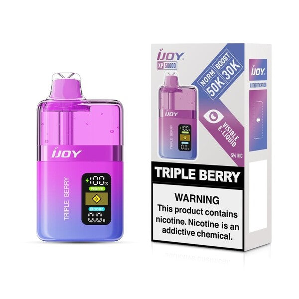 iJoy XP50K 50,000 Puffs Disposable Vape 5-Pack - Triple Berry