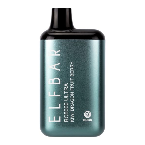 Elf Bar BC5000 Ultra 5000 Puffs Rechargeable Vape Disposable 13mL 10 Pack Best Flavor Kiwi Dragon Fruit Berry