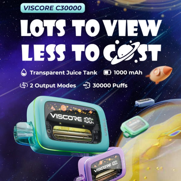 Uwell Viscore C30000 Disposable 5 Pack - $54.50  eJuices.co