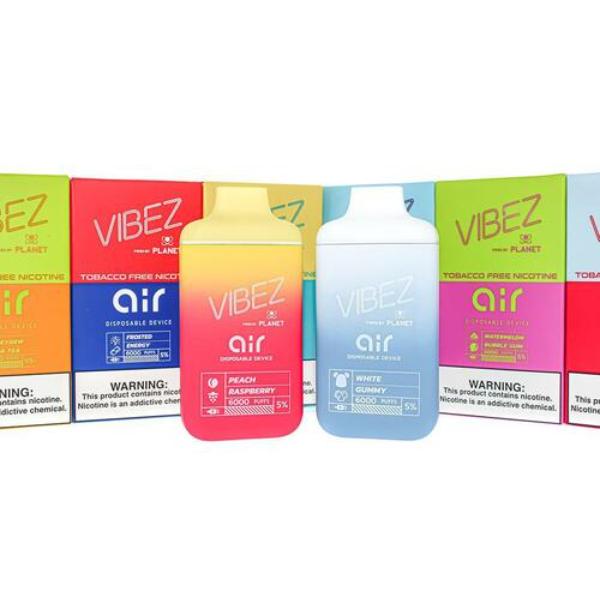 Vibez Air 6000 Puff Disposable 10-Pack