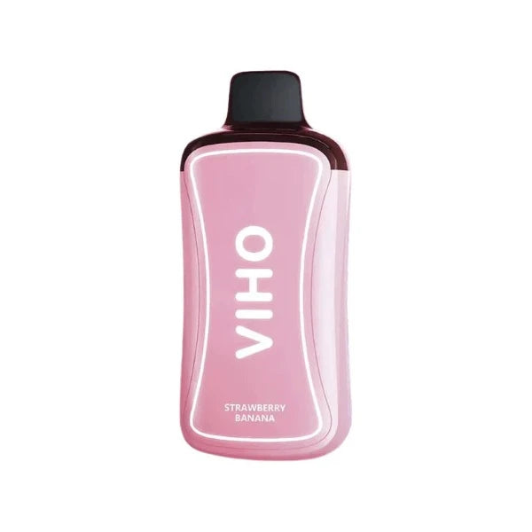 Best Deal VIHO Supercharge 20,000 Puffs Rechargeable Vape Disposable 21mL Strawberry Banana