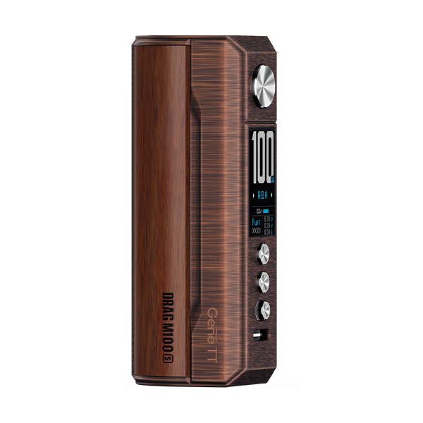 Voopoo drag m100s antique bronze color 100w vape