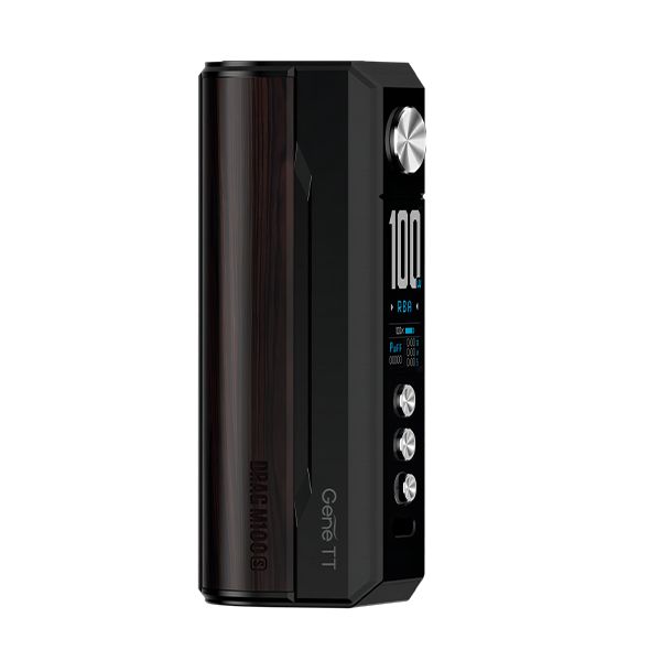 Dark wood m100s vape mod Voopoo 100w vape