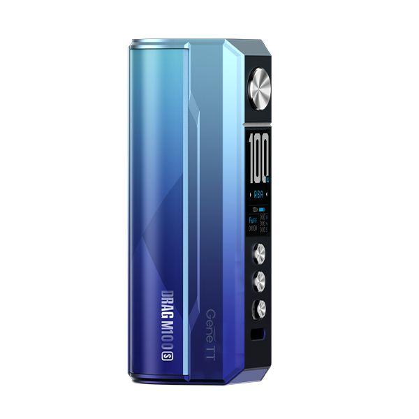 Cyan blue drag m100s vape voopoo mod