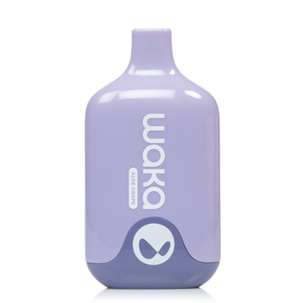 Best Deal Waka Smash 6000 Puffs Single Disposable Vape by RELX 12mL Aloe Grape