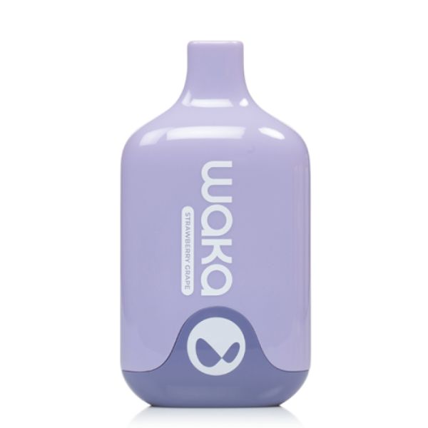 Best Deal Waka Smash 6000 Puffs Single Disposable Vape by RELX 12mL Strawberry Grape