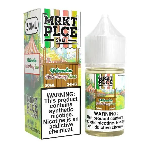 Best Deal MRKT PLCE Salt 30mL Vape Juice - Watermelon Hula Berry Lime
