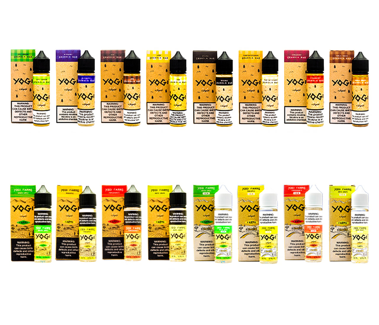 Yogi Series 60ML Vape juice best of top favors