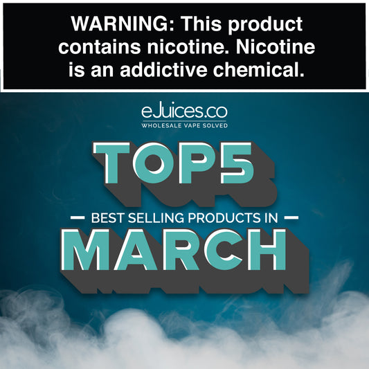 Top 5 Selling Products in March 2020