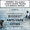 Biggest Anti-Vape Cities