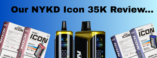 NYKD Icon 35K Review: A High-Capacity Disposable Built for Flavor and Control