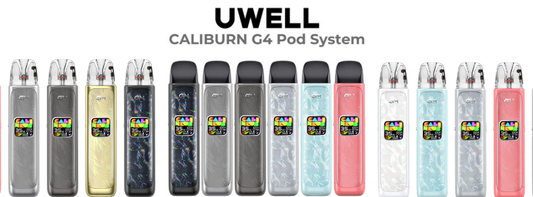Uwell Raises the Bar Again: The Uwell Caliburn G4!